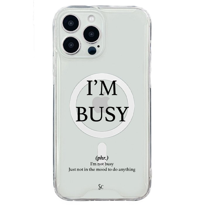 Case Celular Estoy Ocupada - iPhone