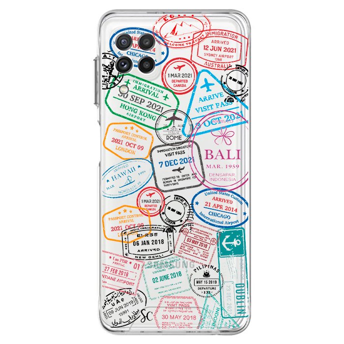 Case Celular Sellos Pasaporte - Samsung