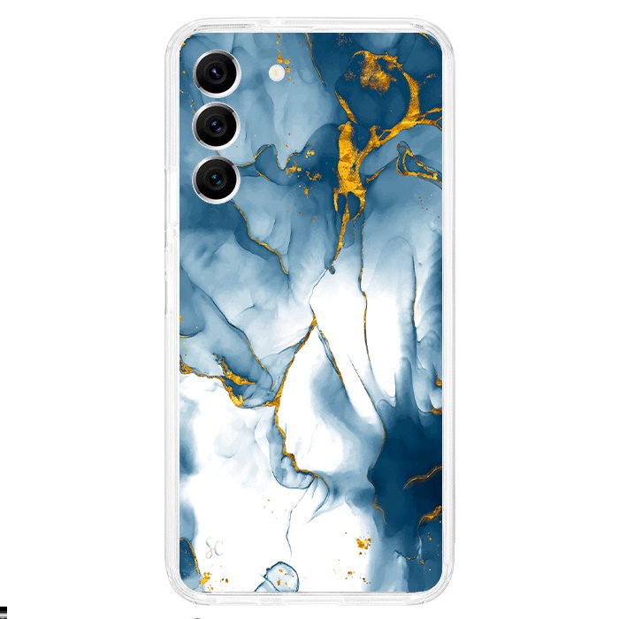 Case Celular Marmol Azul - Samsung