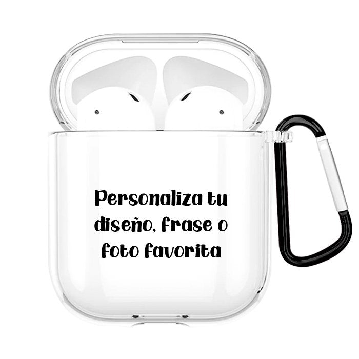 Z. Case Airpods Transparente Personalizado