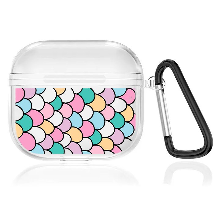 Case Audífonos Transparente Scales