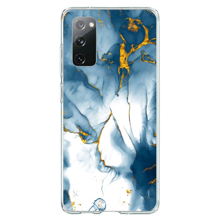 Case Celular Marmol Azul - Samsung