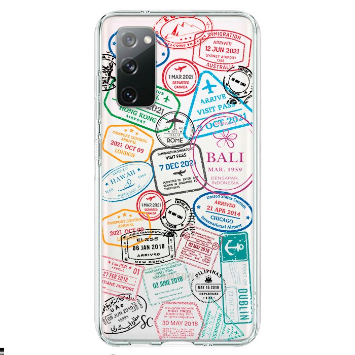 Case Celular Sellos Pasaporte - Samsung