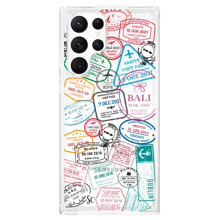 Case Celular Sellos Pasaporte - Samsung