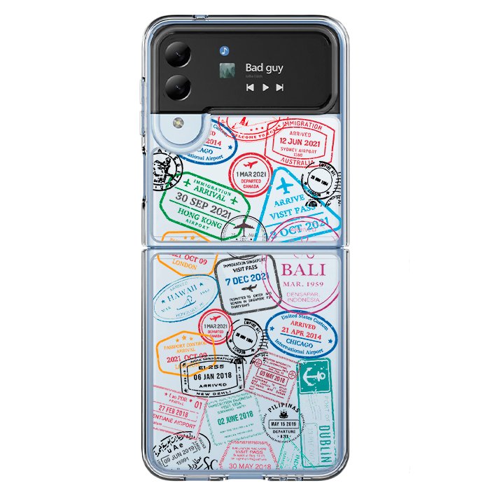 Case Celular Sellos Pasaporte - Samsung