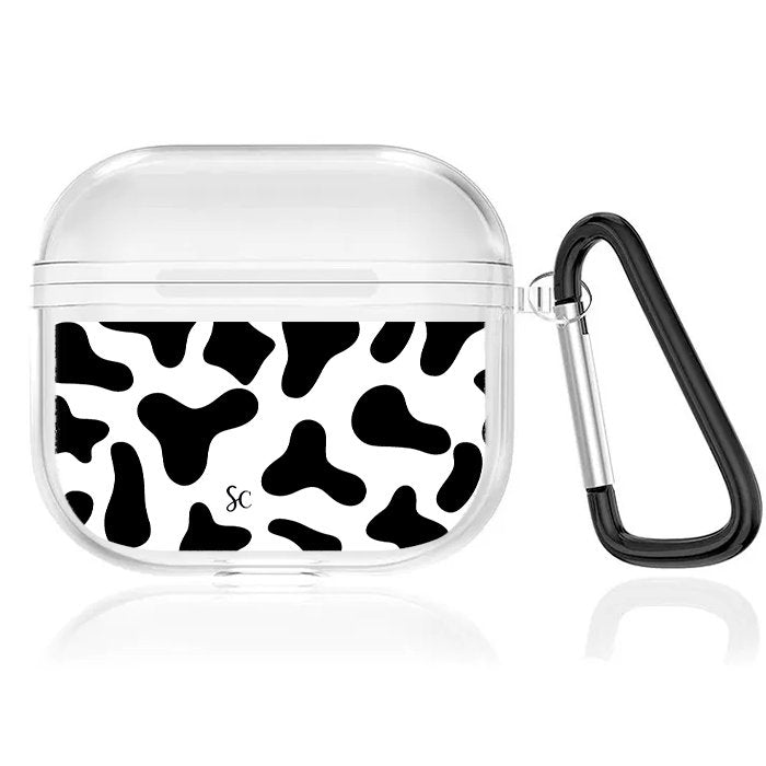 Case Audífonos Transparente Vaca
