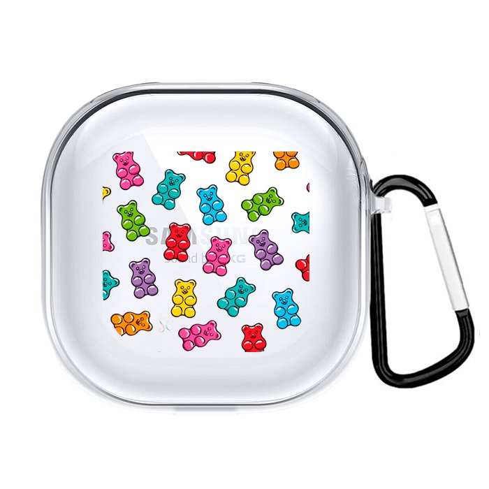 Case Audífonos Transparente Gomitas