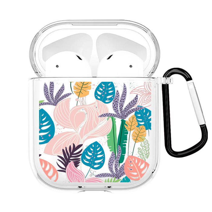 Case Audífonos Transparente Fauna