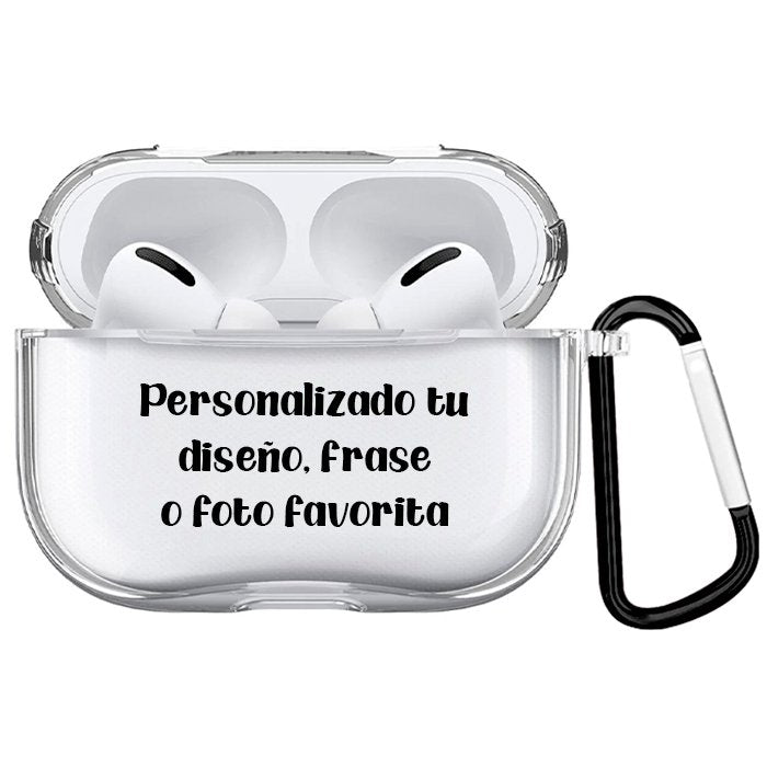 Z. Case Airpods Transparente Personalizado