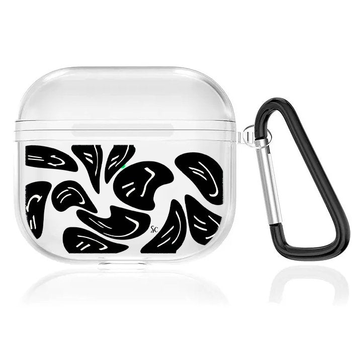 Case Airpods Transparente Faces