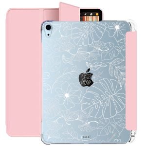 E. Case iPad Flores Blancas
