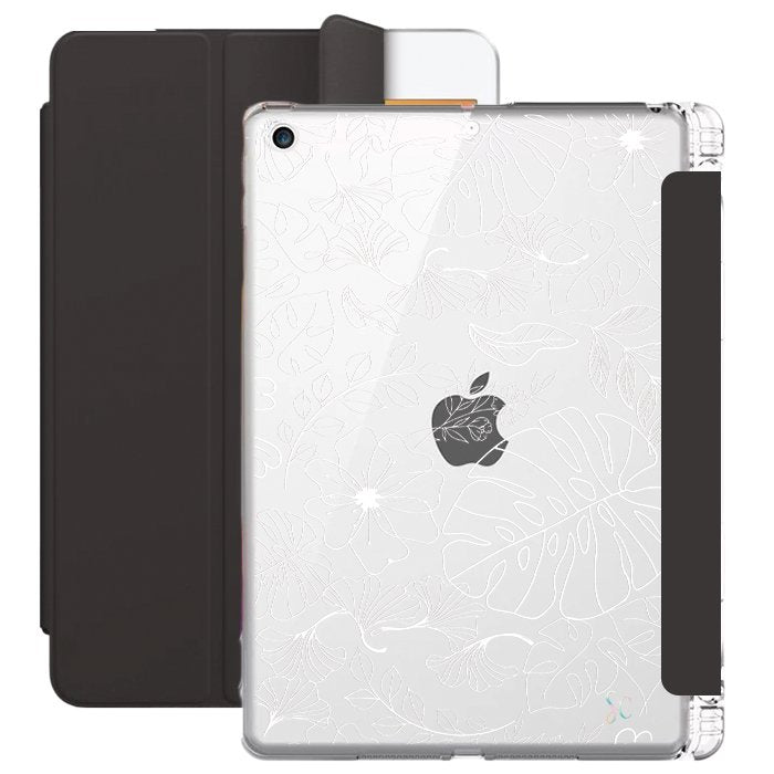E. Case iPad Flores Blancas