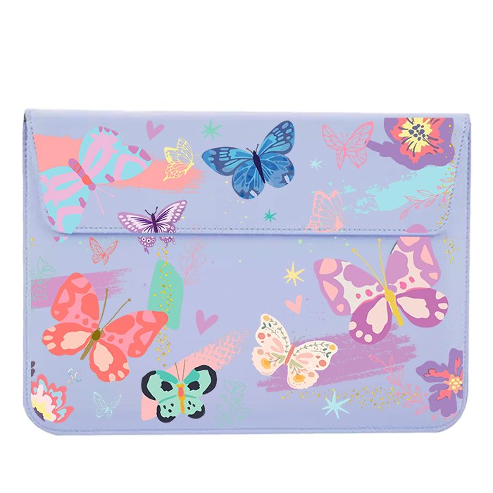 Funda Computador Mariposas Colores