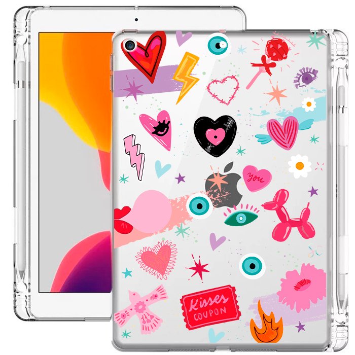 E. Case iPad Kisses