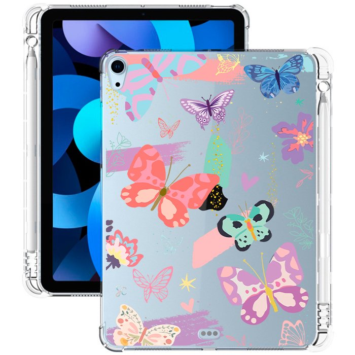 E. Case iPad Mariposas Colores