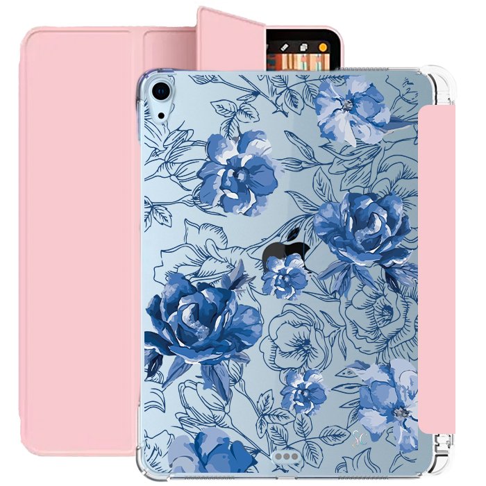 E. Case iPad Flores Azules