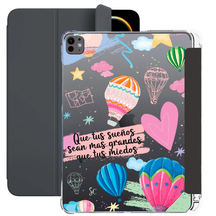 E. Case iPad Globos