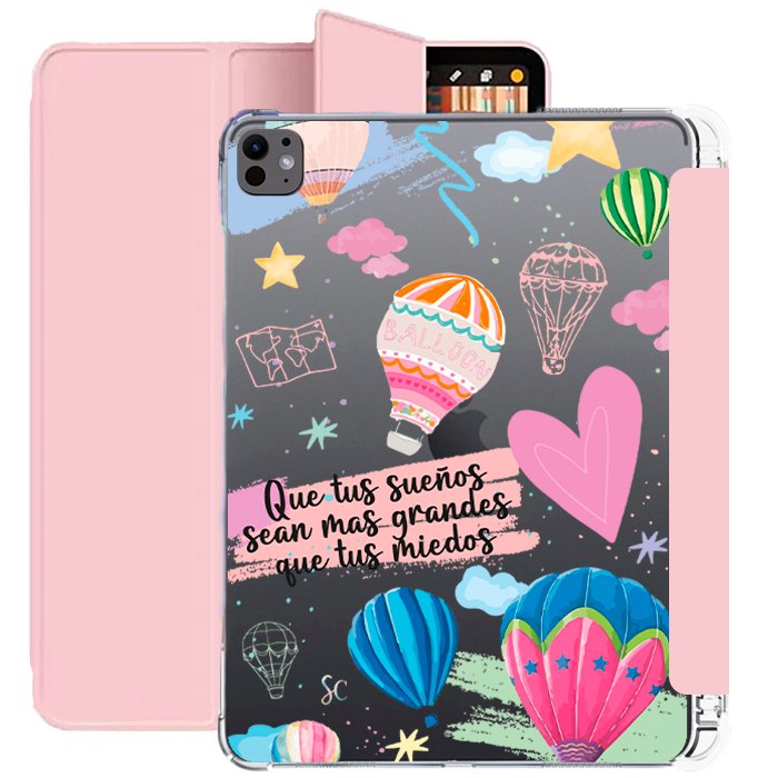 E. Case iPad Globos
