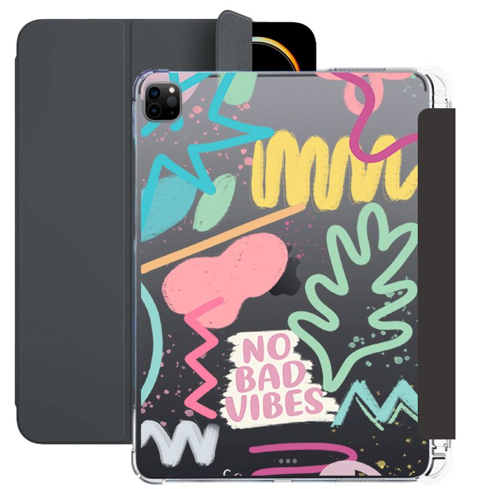 E. Case iPad No Bad Vibes