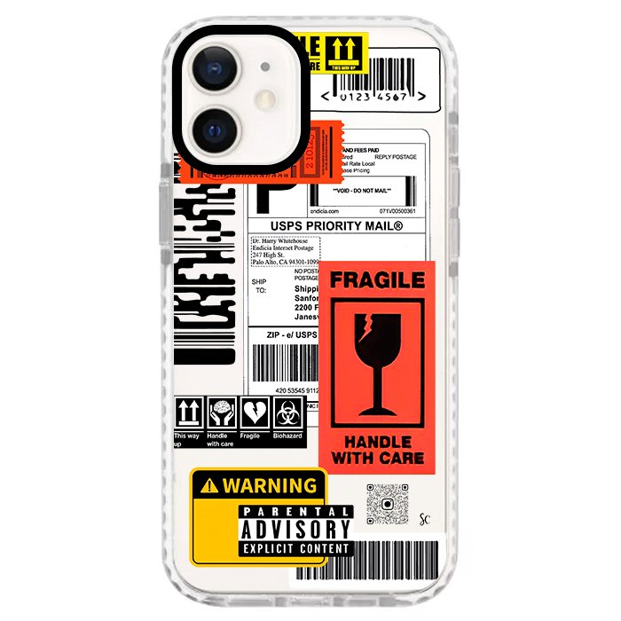 Case Celular Warning - iPhone