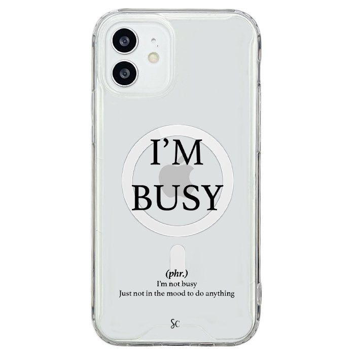 Case Celular Estoy Ocupada - iPhone