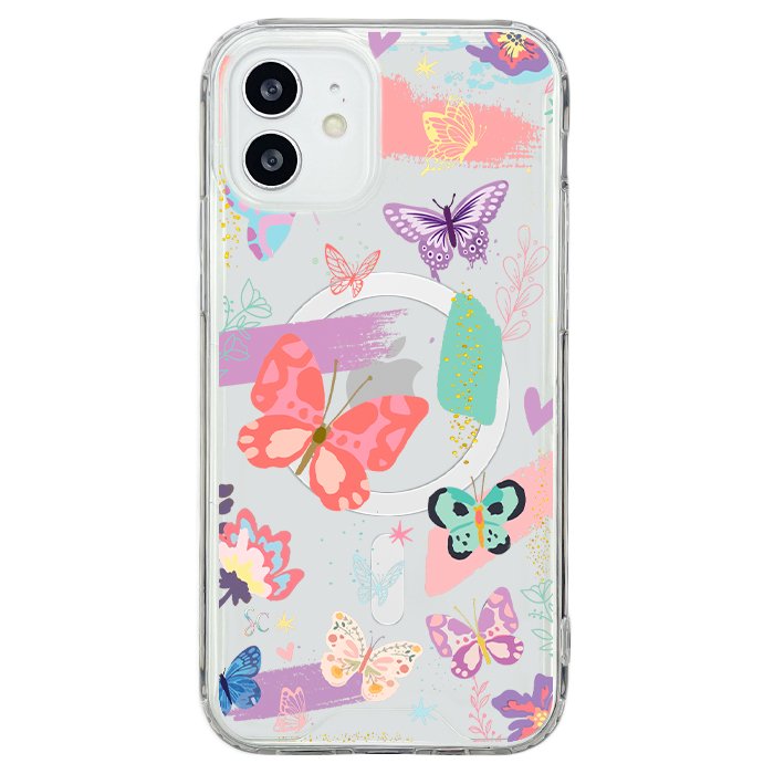 Case Celular Mariposas Colores - iPhone