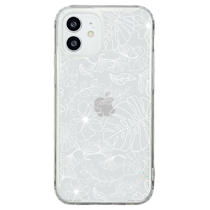 E. Case flores blancas - Xiaomi