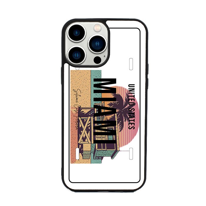 E. iPhone Placa Miami