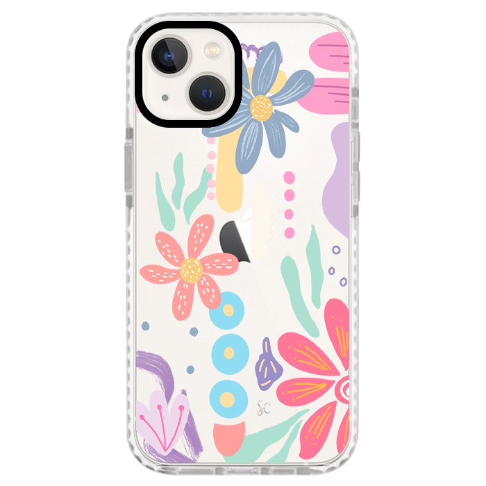 Case Celular Margaritas Colores - iPhone