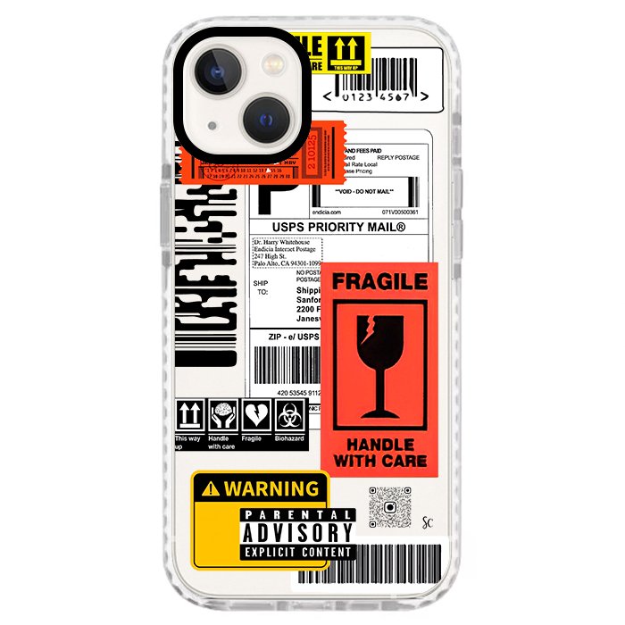 Case Celular Warning - iPhone