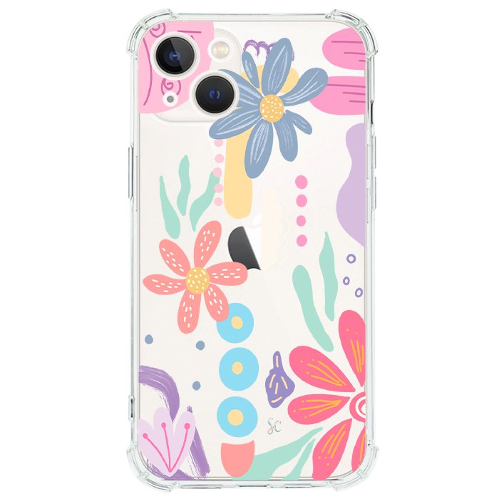 Case Celular Margaritas Colores - iPhone