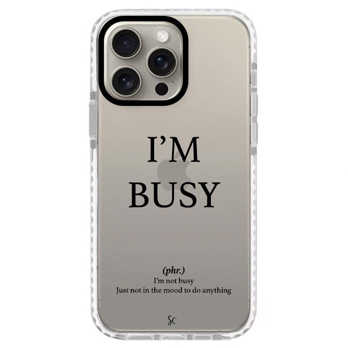 Case Celular Estoy Ocupada - iPhone
