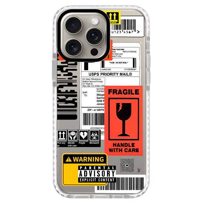Case Celular Warning - iPhone