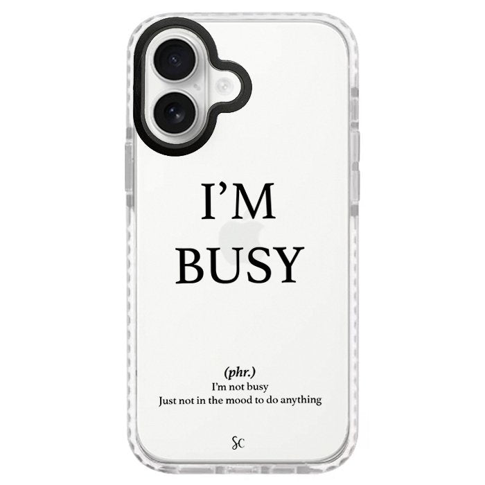 Case Celular Estoy Ocupada - iPhone