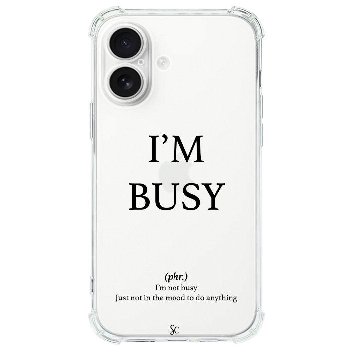Case Celular Estoy Ocupada - iPhone