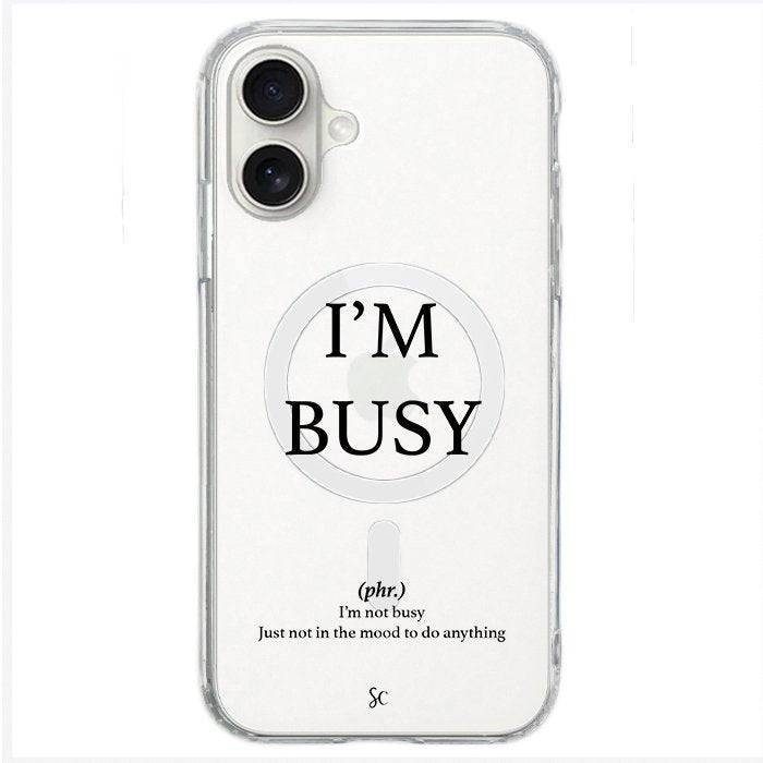 Case Celular Estoy Ocupada - iPhone