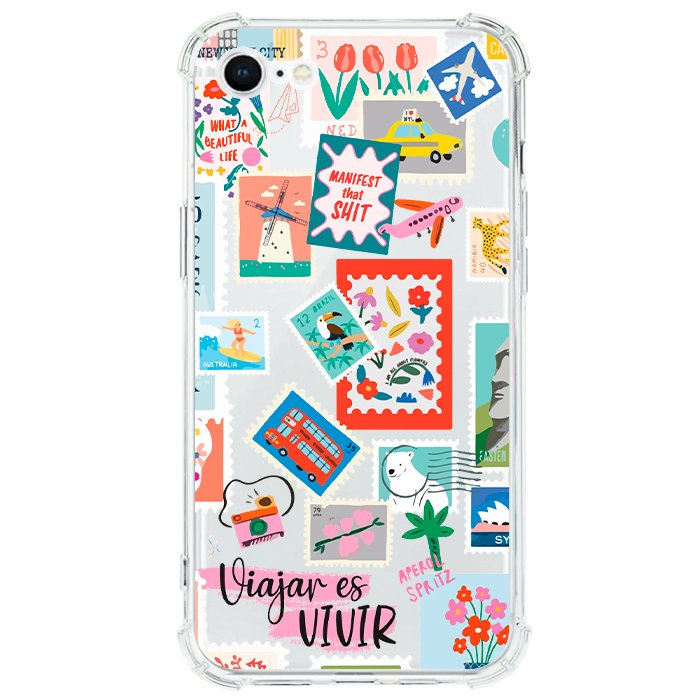 Case Celular Postales - iPhone