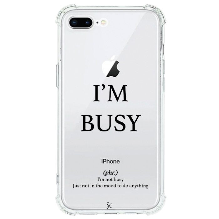 Case Celular Estoy Ocupada - iPhone
