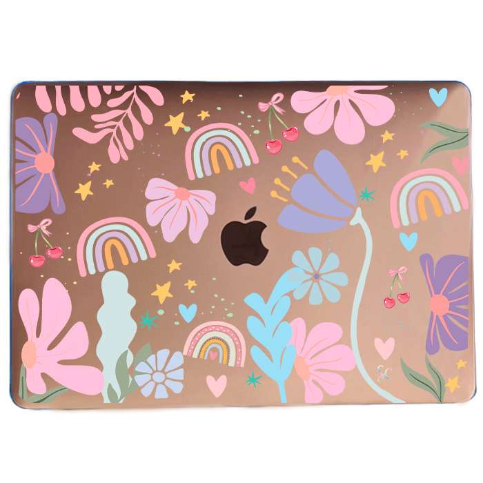 Case Macbook Transparente Paradise