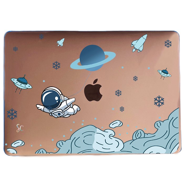 Case Macbook Transparente Astronauta