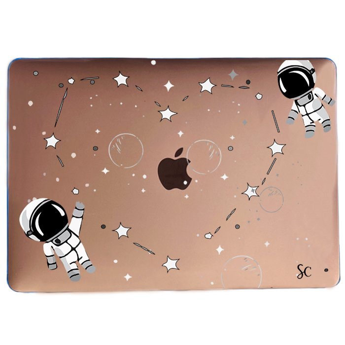 Case Macbook Transparente Atronautas