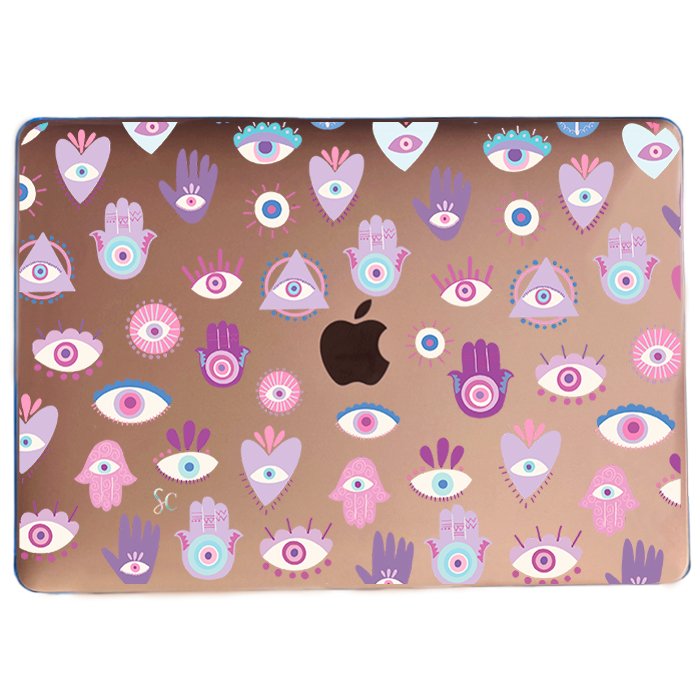 Case Macbook Transparente Hamsa