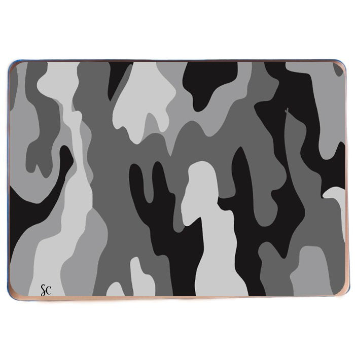 Case Macbook Transparente Militar