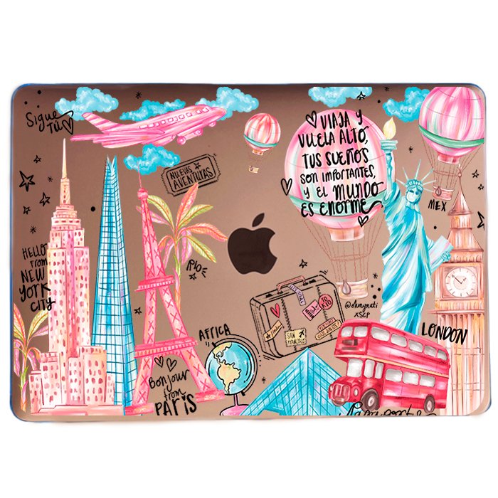 Case Macbook Transparente Travel