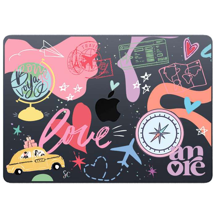 Case Macbook Transparente Tiquete