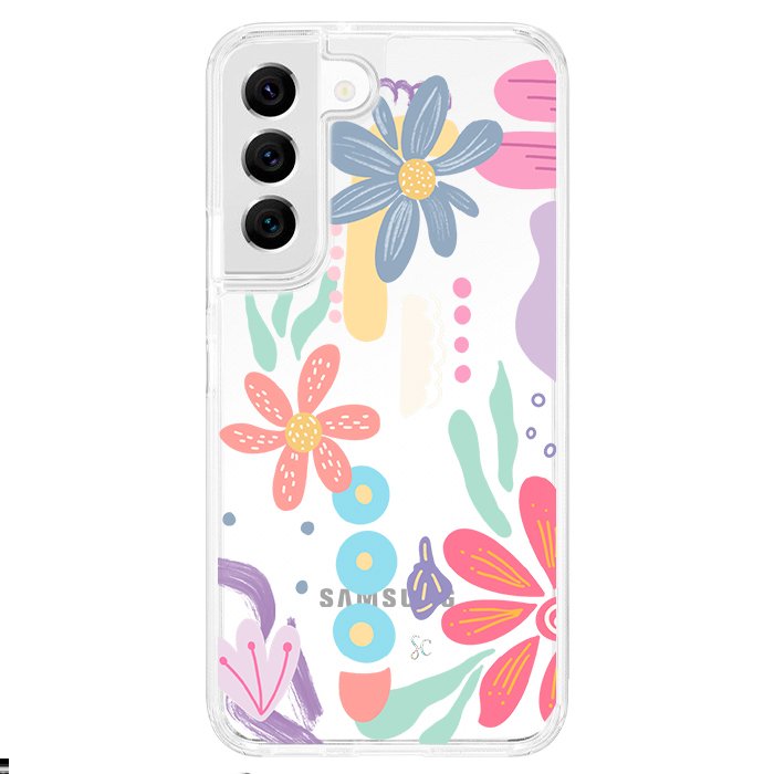 Case Celular Margaritas Colores - Samsung