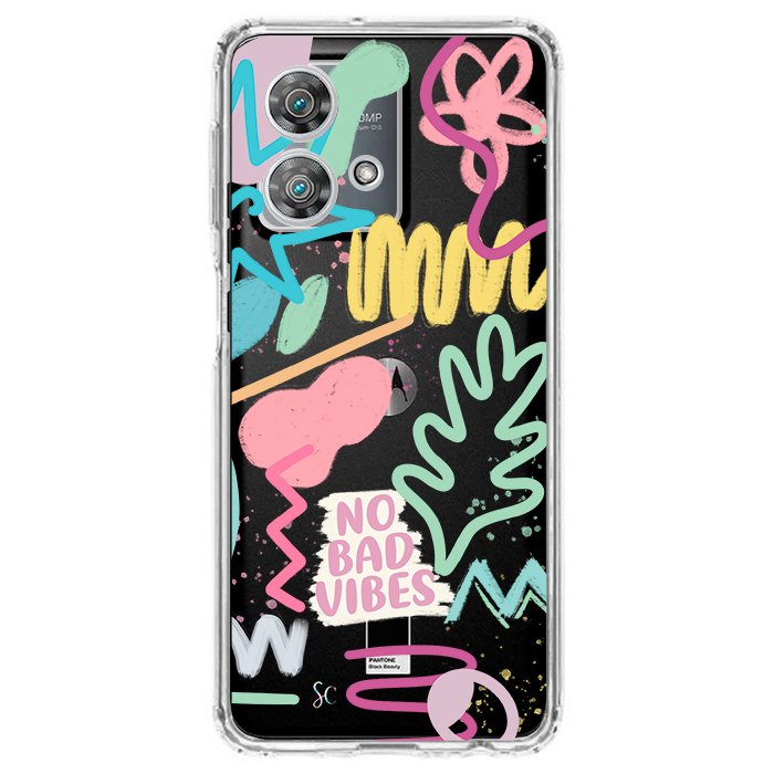 Case Celular No Bad Vibes - Motorola