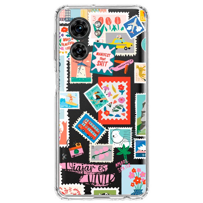 Case Celular Postales - Motorola