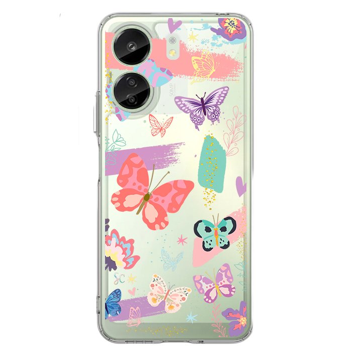 Case Celular Mariposas Colores - Xiaomi