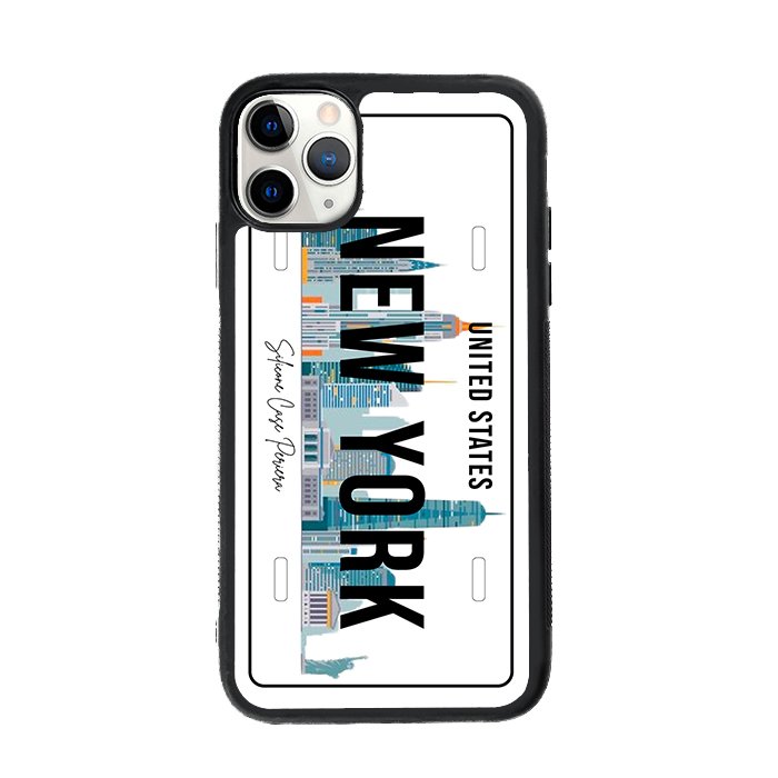 E. iPhone Placa New York